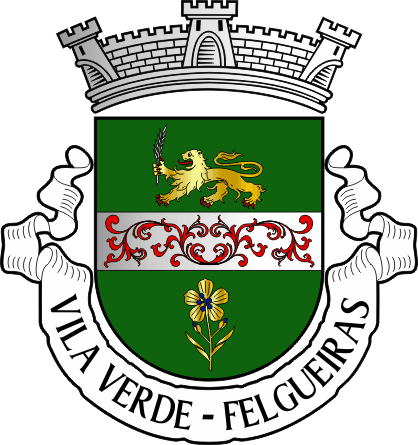 Brasão da antiga freguesia de Vila Verde - Vila Verde former civil parish, coat-of-arms Brasão da antiga freguesia de Vila Verde - Vila Verde former civil parish, coat-of-arms