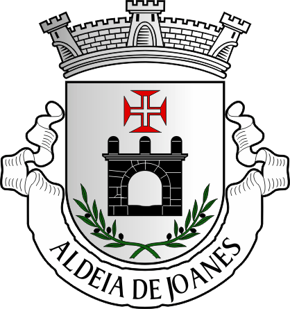 Brasão da antiga freguesia de Aldeia de Joanes - Aldeia de Joanes former civil parish, coat-of-arms Brasão da antiga freguesia de Aldeia de Joanes - Aldeia de Joanes former civil parish, coat-of-arms