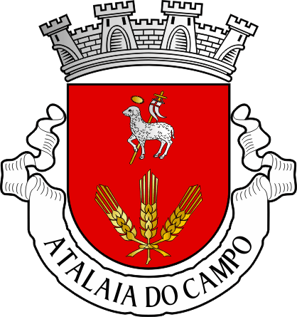 Brasão da antiga freguesia de Atalaia do Campo - Atalaia do Campo former civil parish, coat-of-arms Brasão da antiga freguesia de Atalaia do Campo - Atalaia do Campo former civil parish, coat-of-arms