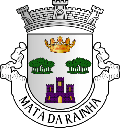 Brasão da antiga freguesia de Mata da Rainha - Mata da Rainha former civil parish, coat-of-arms
