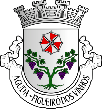 Brasão da freguesia de Aguda - Aguda civil parish, coat-of-arms