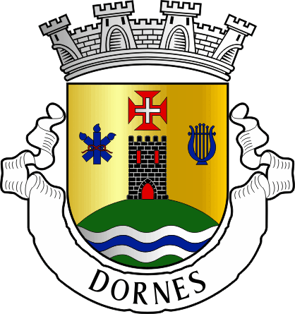 Brasão da antiga freguesia de Dornes - Dornes former civil parish, coat-of-arms Brasão da antiga freguesia de Dornes - Dornes former civil parish, coat-of-arms