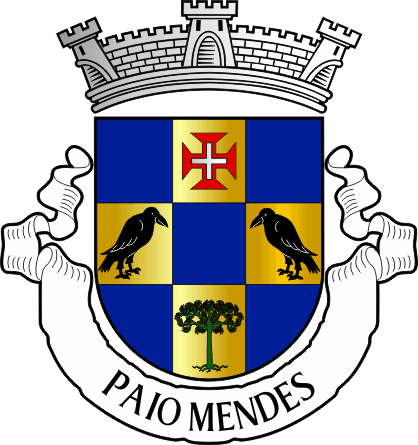 Brasão da antiga freguesia de Paio Mendes - Paio Mendes former civil parish, coat-of-arms Brasão da antiga freguesia de Paio Mendes - Paio Mendes former civil parish, coat-of-arms