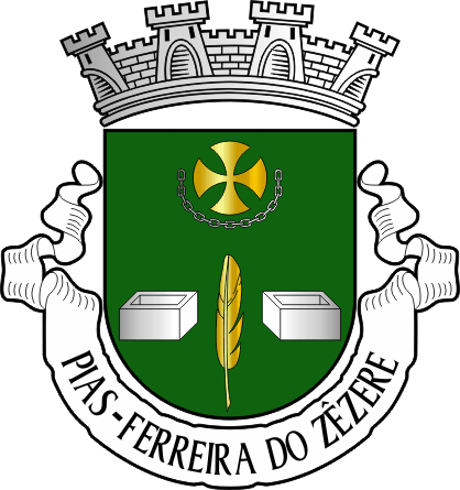 Brasão da antiga freguesia de Pias - Pias former civil parish, coat-of-arms Brasão da antiga freguesia de Pias - Pias former civil parish, coat-of-arms