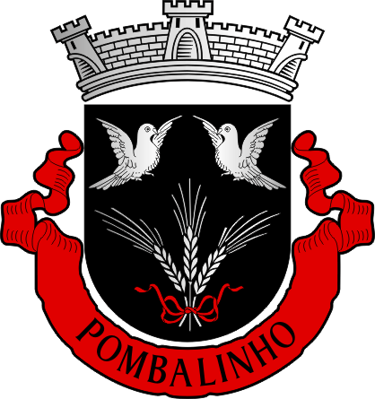 Brasão da freguesia de Pombalinho - Pombalinho civil parish, coat-of-arms Brasão da freguesia de Pombalinho - Pombalinho civil parish, coat-of-arms