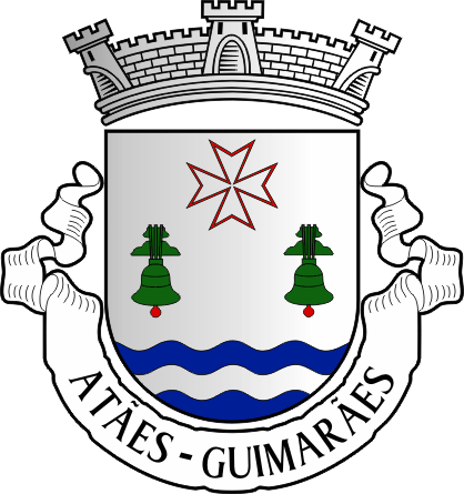 Brasão da antiga freguesia de Atães - Atães former civil parish, coat-of-arms Brasão da antiga freguesia de Atães - Atães former civil parish, coat-of-arms