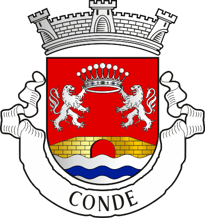 Brasão da antiga freguesia de Conde - Conde former civil parish, coat-of-arms Brasão da antiga freguesia de Conde - Conde former civil parish, coat-of-arms