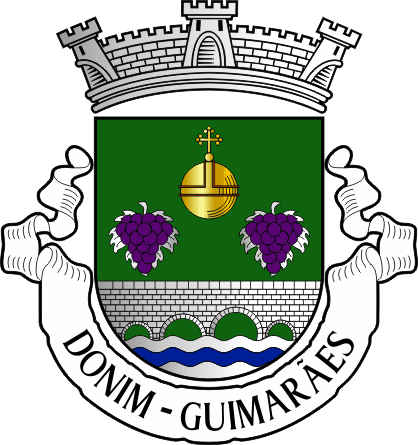Brasão da antiga freguesia de Donim - Donim former civil parish, coat-of-arms Brasão da antiga freguesia de Donim - Donim former civil parish, coat-of-arms