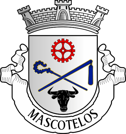 Brasão da antiga freguesia de Mascotelos - Mascotelos former civil parish, coat-of-arms