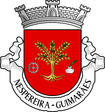 Brasão da freguesia de Nespereira - Nespereira civil parish, coat-of-arms Brasão da freguesia de Nespereira - Nespereira civil parish, coat-of-arms