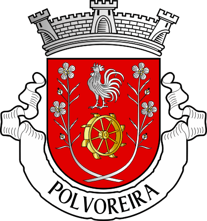 Brasão da freguesia de Polvoreira - Polvoreira civil parish, coat-of-arms Brasão da freguesia de Polvoreira - Polvoreira civil parish, coat-of-arms