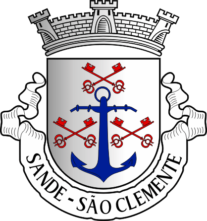 Brasão da antiga freguesia de Sande (São Clemente) - Sande (São Clemente) former civil parish, coat-of-arms