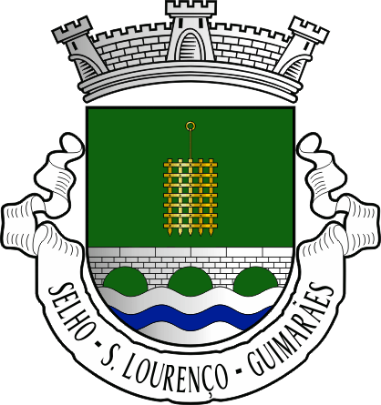 Brasão da antiga freguesia de Selho (São Lourenço) - Selho (São Lourenço) former civil parish, coat-of-arms Brasão da antiga freguesia de Selho (São Lourenço) - Selho (São Lourenço) former civil parish, coat-of-arms