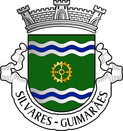 Brasão da freguesia de Silvares - Silvares civil parish, coat-of-arms Brasão da freguesia de Silvares - Silvares civil parish, coat-of-arms