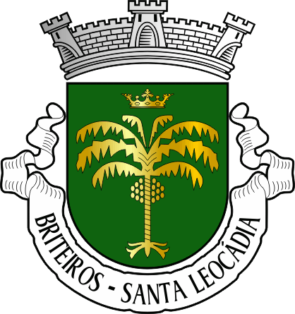 Brasão da antiga freguesia de Briteiros (Santa Leocádia) - Briteiros (Santa Leocádia) former civil parish, coat-of-arms