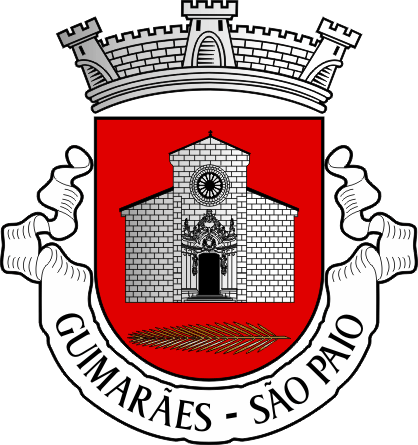 Brasão da antiga freguesia de Guimarães (São Paio) - Guimarães (São Paio) former civil parish, coat-of-arms