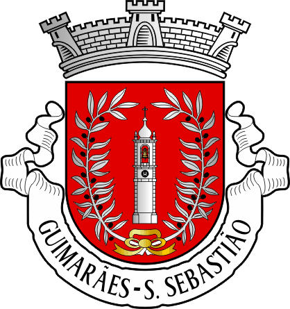 Brasão da antiga freguesia de Guimarães (São Sebastião) - Guimarães (São Sebastião) former civil parish, coat-of-arms