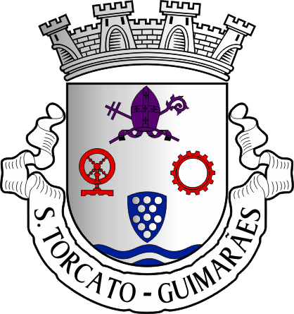 Brasão da freguesia de São Torcato - São Torcato civil parish, coat-of-arms Brasão da freguesia de São Torcato - São Torcato civil parish, coat-of-arms