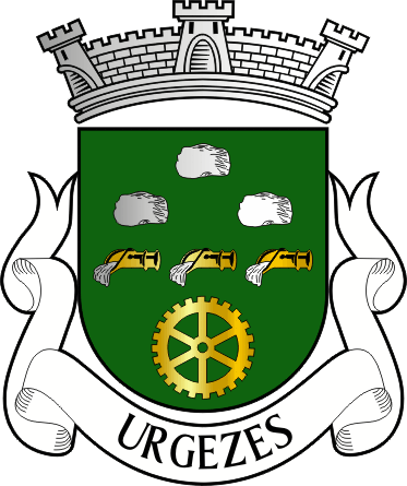 Brasão da freguesia de Urgezes - Urgezes civil parish, coat-of-arms Brasão da freguesia de Urgezes - Urgezes civil parish, coat-of-arms