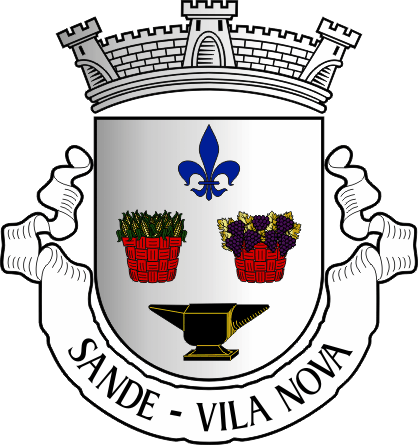 Brasão da antiga freguesia de Sande (Vila Nova) - Sande (Vila Nova) former civil parish, coat-of-arms
