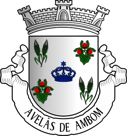 Brasão da antiga freguesia de Avelãs de Ambom - Avelãs de Ambom former civil parish, coat-of-arms Brasão da antiga freguesia de Avelãs de Ambom - Avelãs de Ambom former civil parish, coat-of-arms