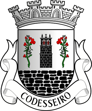 Brasão da freguesia de Codesseiro - Codesseiro civil parish, coat-of-arms Brasão da freguesia de Codesseiro - Codesseiro civil parish, coat-of-arms