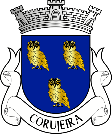 Brasão da antiga freguesia de Corujeira - Corujeira former civil parish, coat-of-arms Brasão da antiga freguesia de Corujeira - Corujeira former civil parish, coat-of-arms