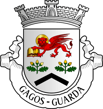 Brasão da antiga freguesia de Gagos - Gagos former civil parish, coat-of-arms Brasão da antiga freguesia de Gagos - Gagos former civil parish, coat-of-arms