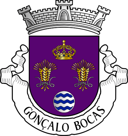 Brasão da freguesia de Gonçalo Bocas - Gonçalo Bocas civil parish, coat-of-arms Brasão da freguesia de Gonçalo Bocas - Gonçalo Bocas civil parish, coat-of-arms