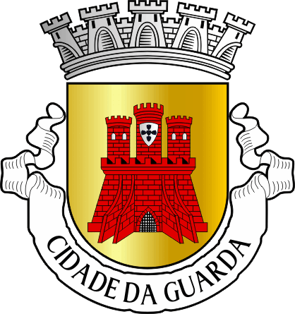 Brasão do Município da Guarda - Guarda municipal coat-of-arms Brasão do Município da Guarda - Guarda municipal coat-of-arms