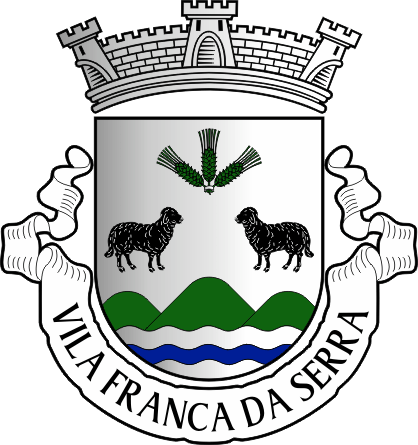 Brasão da freguesia de Vila Franca da Serra - Vila Franca da Serra civil parish, coat-of-arms Brasão da freguesia de Vila Franca da Serra - Vila Franca da Serra civil parish, coat-of-arms