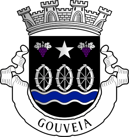 Brasão do Município de Gouveia - Gouveia municipal coat-of-arms Brasão do Município de Gouveia - Gouveia municipal coat-of-arms