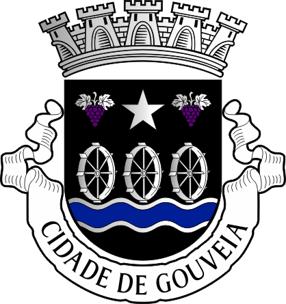 Brasão do Município de Gouveia - Gouveia municipal coat-of-arms Brasão do Município de Gouveia - Gouveia municipal coat-of-arms