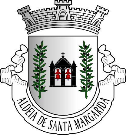 Brasão da freguesia de Aldeia de Santa Margarida - Aldeia de Santa Margarida civil parish, coat-of-arms Brasão da freguesia de Aldeia de Santa Margarida - Aldeia de Santa Margarida civil parish, coat-of-arms