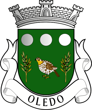 Brasão da freguesia de Oledo - Oledo civil parish, coat-of-arms Brasão da freguesia de Oledo - Oledo civil parish, coat-of-arms