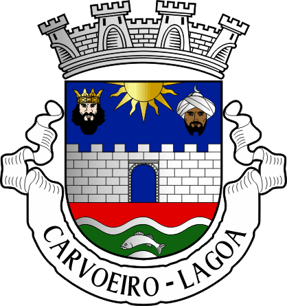 Brasão da antiga freguesia de Carvoeiro - Carvoeiro former civil parish, coat-of-arms