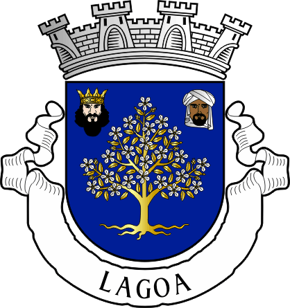 Brasão do Município de Lagoa - Lagoa municipal coat-of-arms