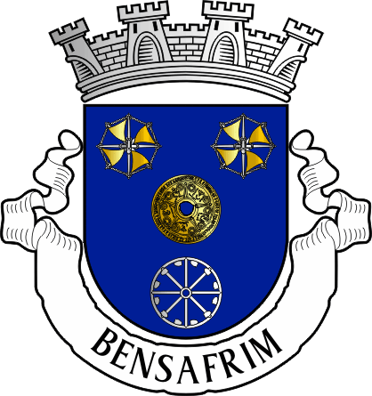 Brasão da antiga freguesia de Bensafrim - Bensafrim former civil parish, coat-of-arms