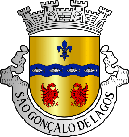 Brasão da freguesia de São Gonçalo de Lagos - São Gonçalo de Lagos  civil parish, coat-of-arms