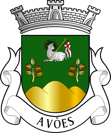Brasão da freguesia de Avões - Avões civil parish, coat-of-arms Brasão da freguesia de Avões - Avões civil parish, coat-of-arms