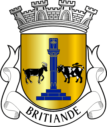 Brasão da freguesia de Britiande - Britiande civil parish, coat-of-arms