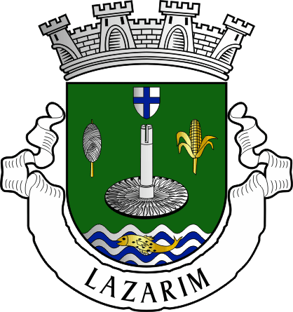 Brasão da freguesia de Lazarim - Lazarim civil parish, coat-of-arms