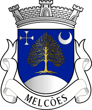 Brasão da antiga freguesia de Melcões - Melcões former civil parish, coat-of-arms