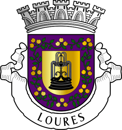 Brasão do Município de Loures - Loures municipal coat-of-arms Brasão do Município de Loures - Loures municipal coat-of-arms