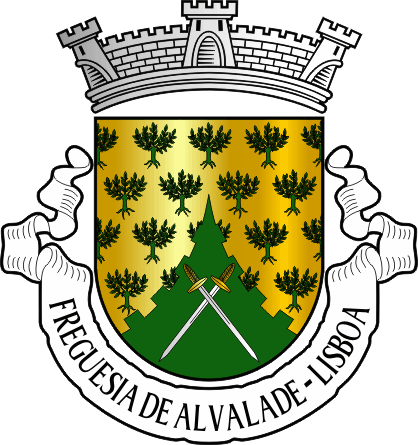 Brasão da antiga freguesia de Alvalade - Alvalade former civil parish, coat-of-arms