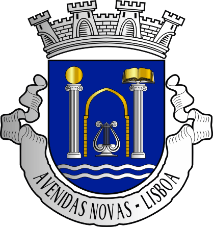 Brasão da Freguesia das Avenidas Novas - Avenidas Novas civil parish, coat-of-arms