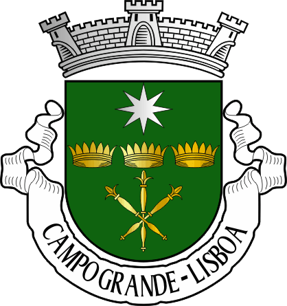 Brasão da antiga freguesia de Campo Grande - Campo Grande former civil parish, coat-of-arms