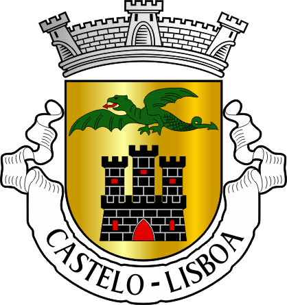 Brasão da antiga freguesia do Castelo - Castelo former civil parish, coat-of-arms Brasão da antiga freguesia do Castelo - Castelo former civil parish, coat-of-arms