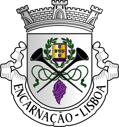 Brasão da antiga freguesia da Encarnação - Encarnação former civil parish, coat-of-arms Brasão da antiga freguesia da Encarnação - Encarnação former civil parish, coat-of-arms