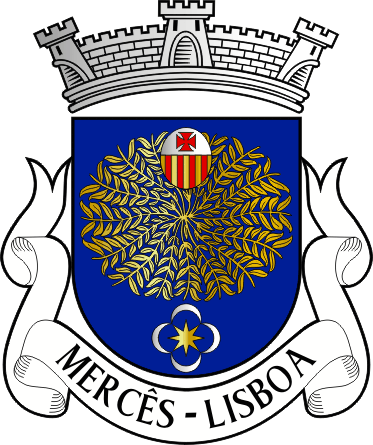 Brasão da antiga freguesia das Mercês - Mercês former civil parish, coat-of-arms Brasão da antiga freguesia das Mercês - Mercês former civil parish, coat-of-arms